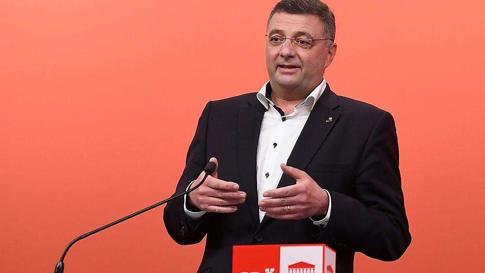 SPÖ-Vizeklubobmann Jörg Leichtfried