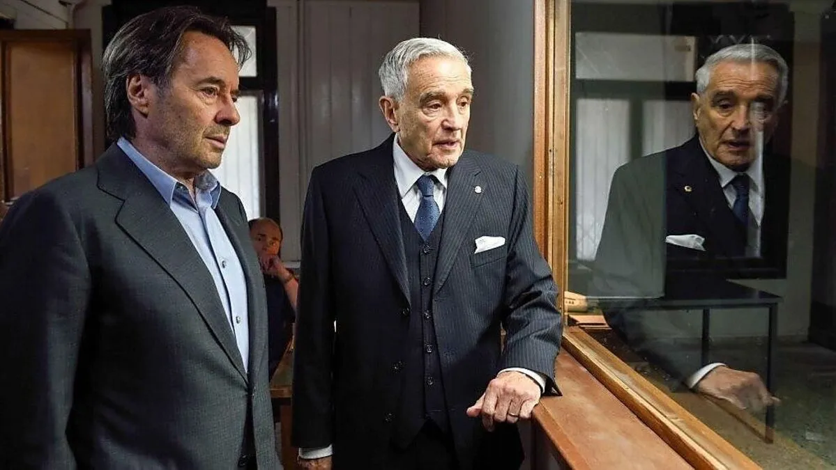 Für sie ist Venedig immer ein unsicheres Pflaster: Uwe Kokisch mit Michal Degen