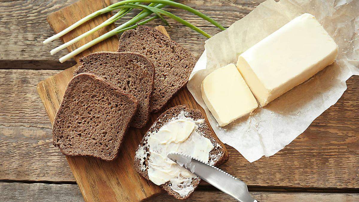 Handelsmarken verwenden auch importierte Butter