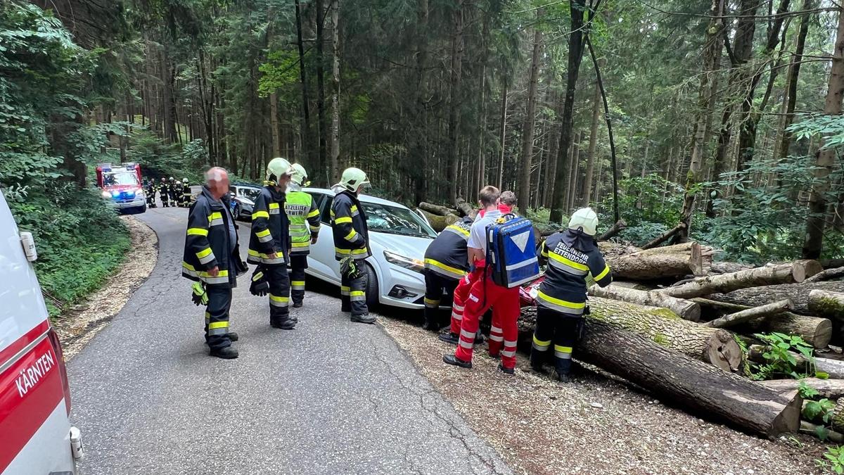 Feuerwehr, Rettung und Polizei waren im Einsatz