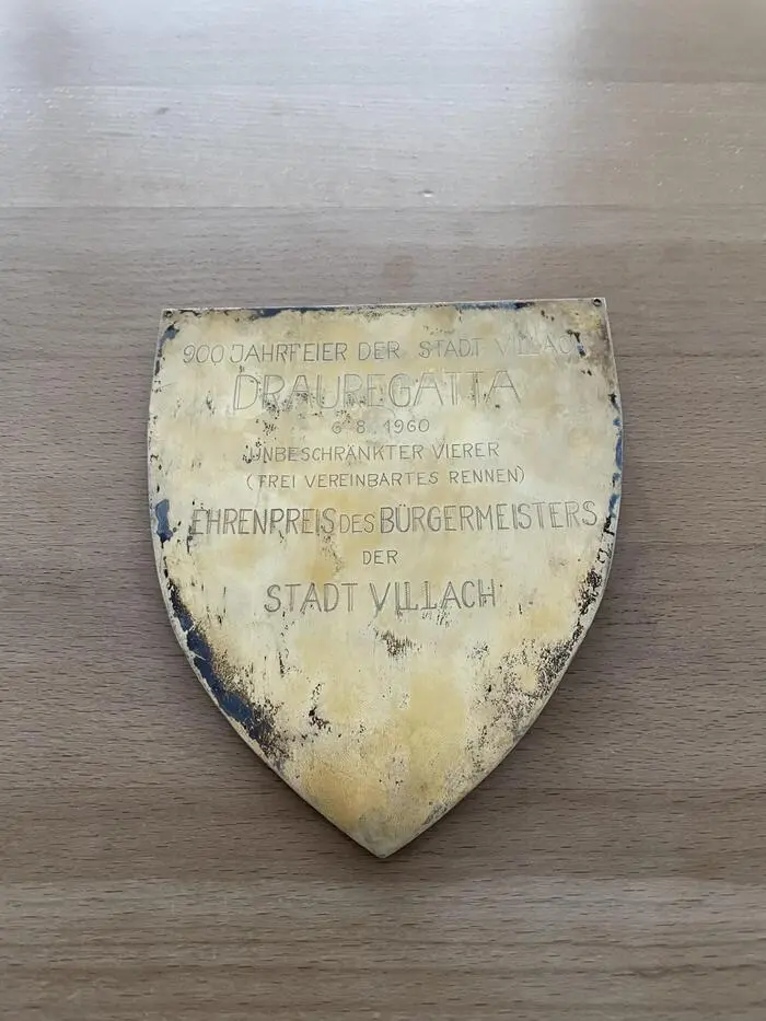 Bereits im Jahr 1960 fand eine Regatta auf der Drau statt
