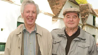 Alfred Komarek und Erwin "Polt" Steinhauer im Jahr 2013