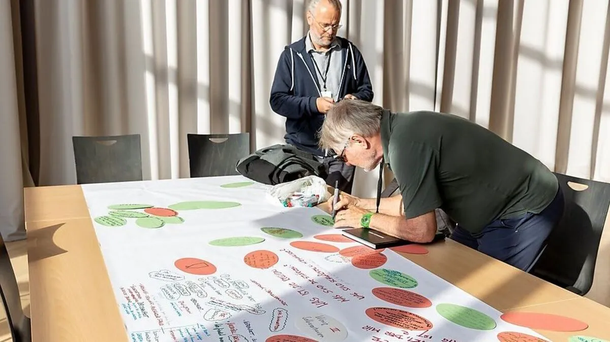 Tagsüber wurden die verschiedenen Themengebiete bearbeitet