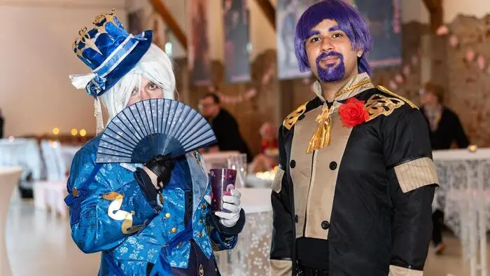 Beim Cosplay-Ball musste ein strikter Dresscode eingehalten werden