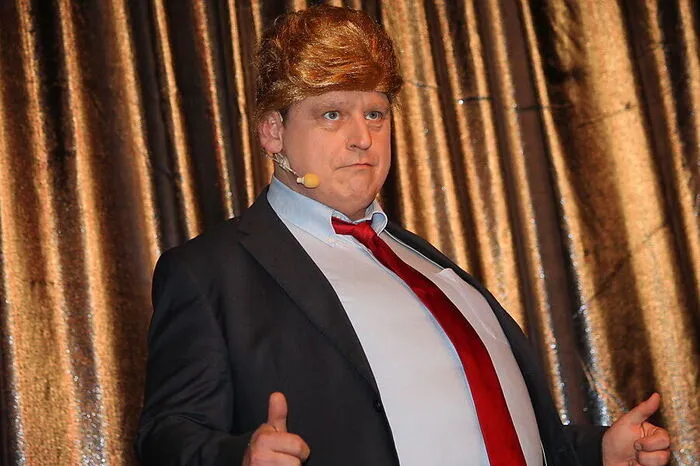 "The Donald" beehrte auch die Faschingssitzung in Ligist.