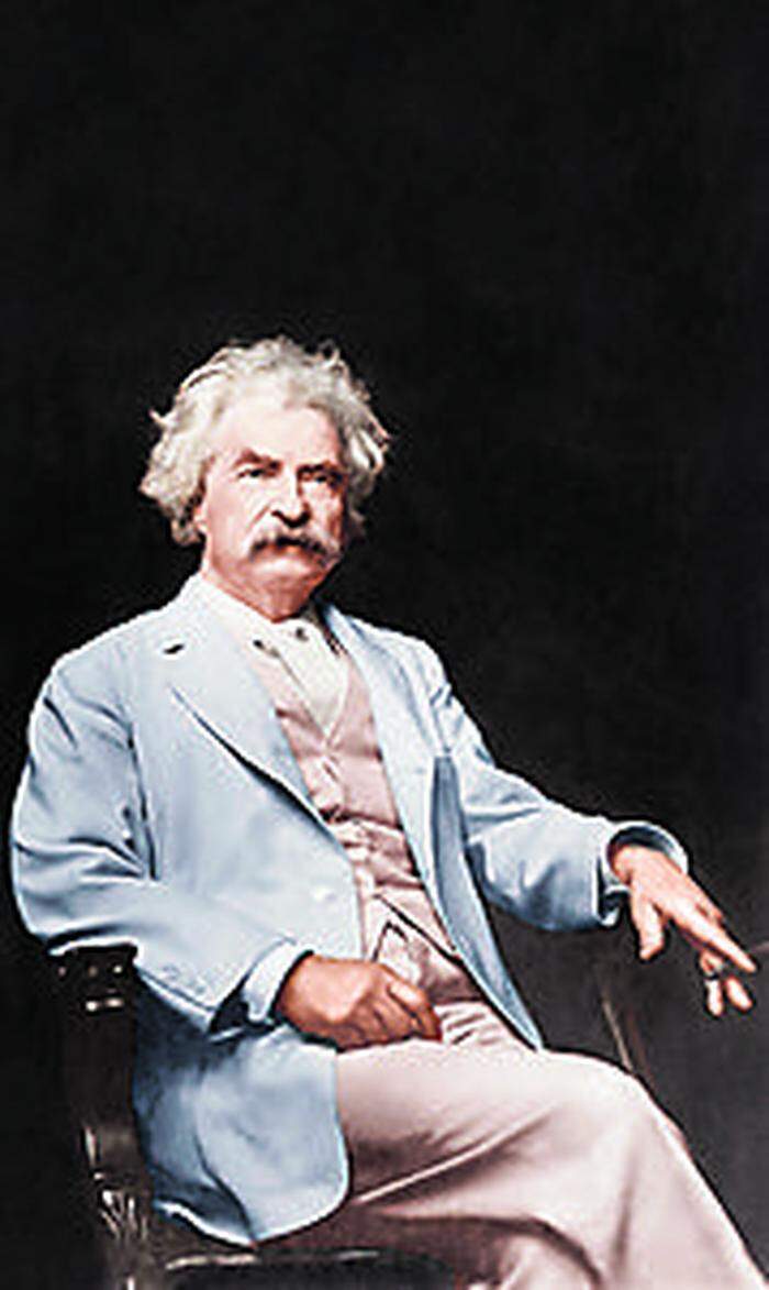 Mark Twain war oft Zuhörer im Sitzungssaal des Reichsrates