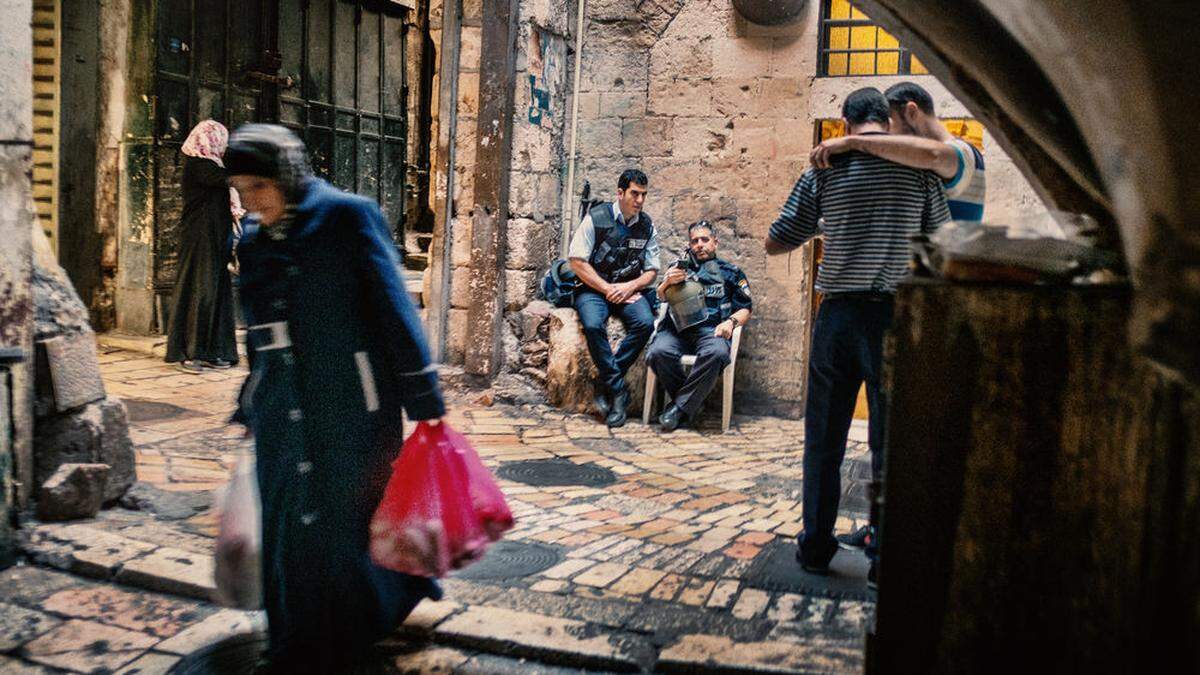 Straßenszene aus der Altstadt von Jerusalem: Israels Araber fühlen sich als Bürger zweiter Klasse