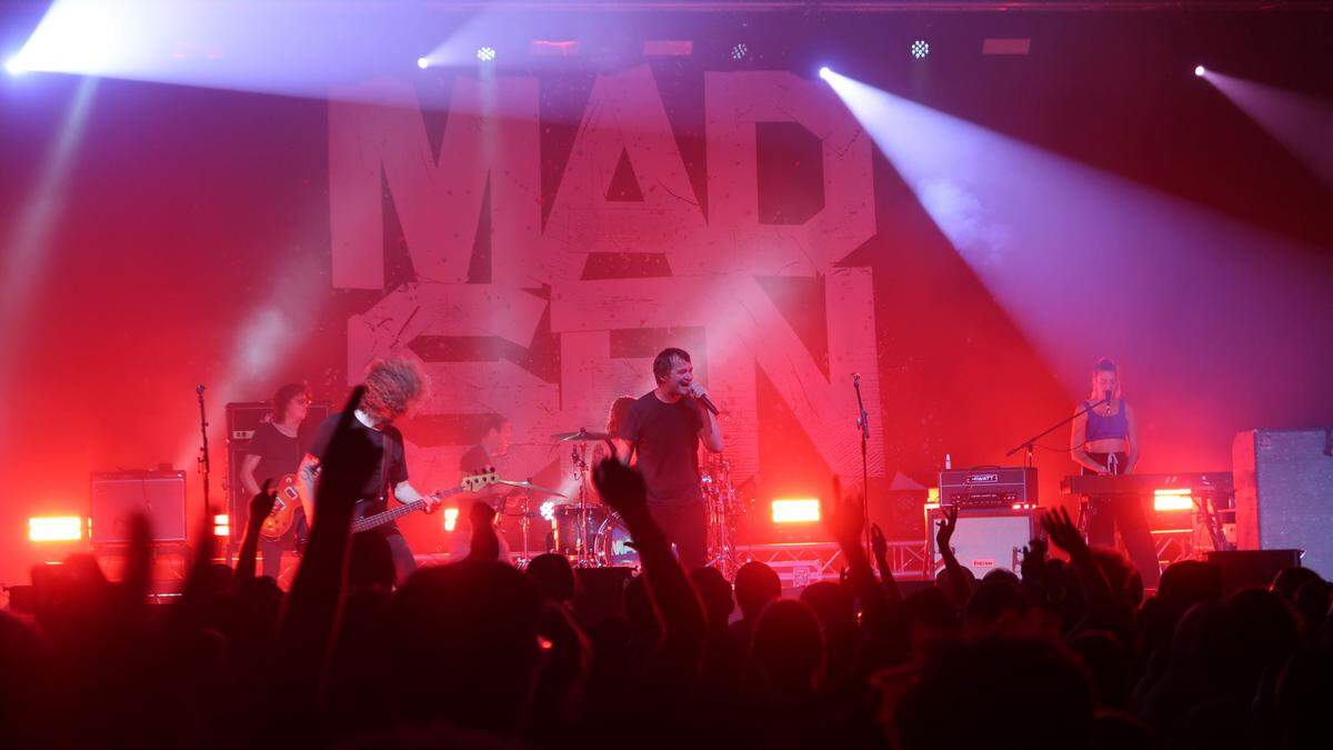 Die norddeutsche Band Madsen gastierte am Freitag in Kapfenberg