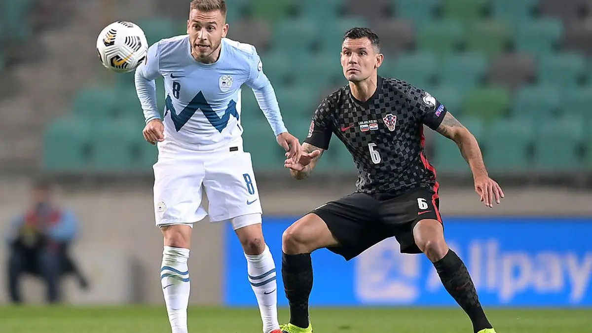 Sandi Lovric schoss Slowenien zum Sieg