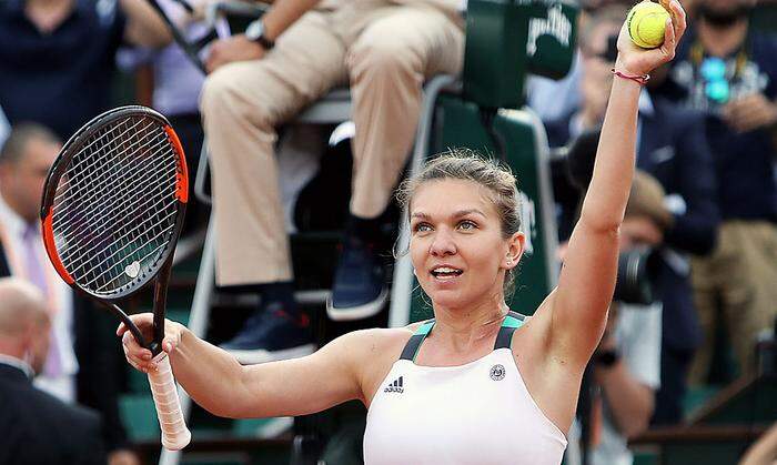 Ostapenkos Finalgegnerin Simona Halep