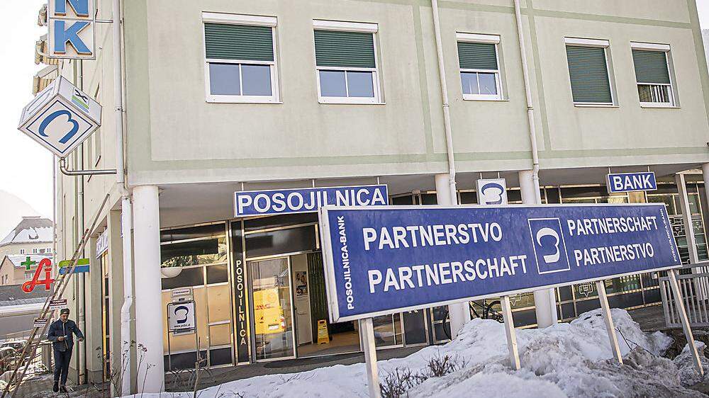 Keine Partnerschaft mit Russen: Die Posojilnica (hier in Ferlach) bleibt selbstständige Genossenschaftsbank