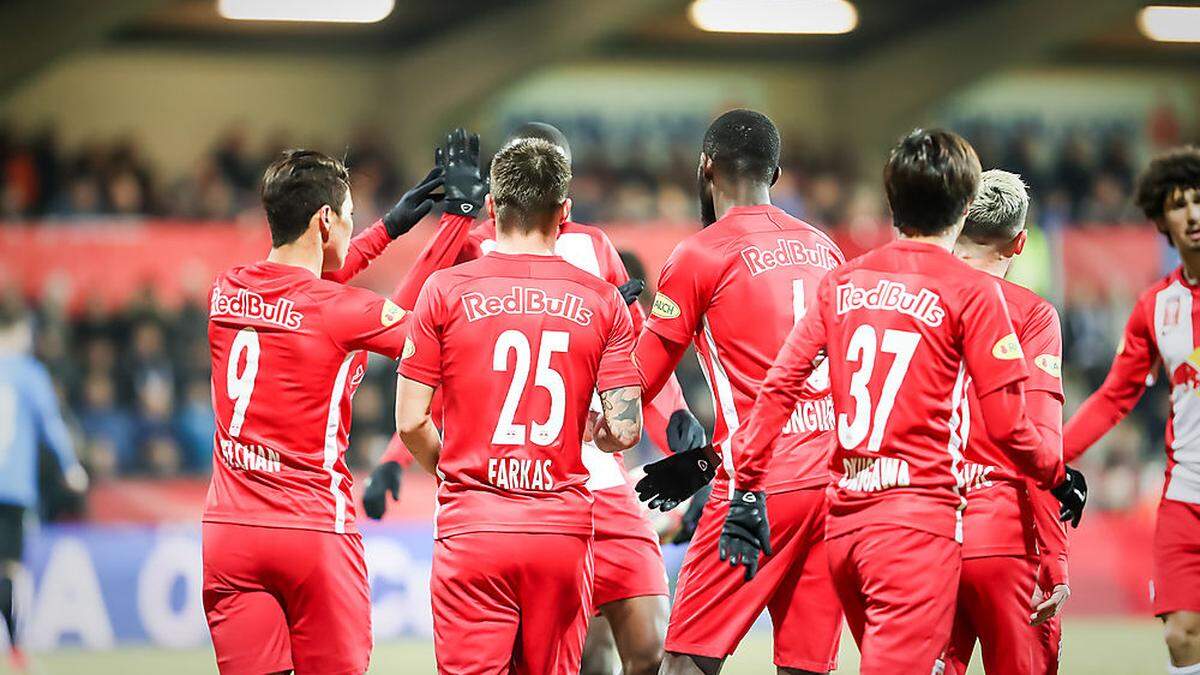 Salzburg besiegt Amstetten