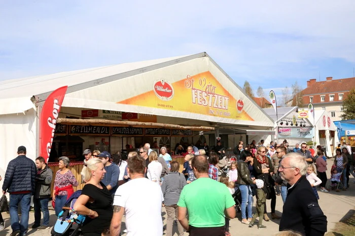 Wie bei der Gastronomiefamilie Motschiunig im „St. Veiter Festzelt“. 