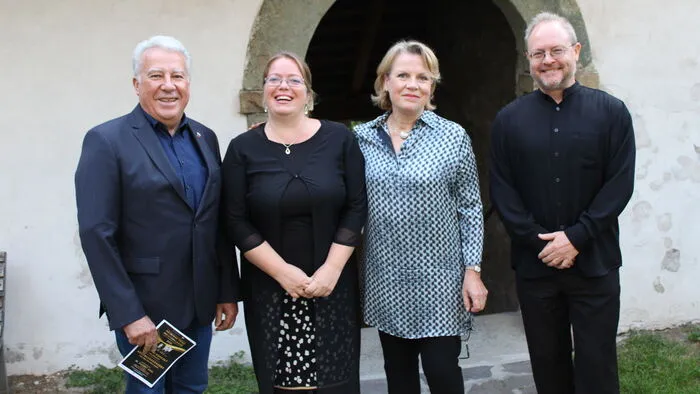 Marcos Fink, Irina Milivojevič, Bernarda Fink, Vladimir Mlinarič
