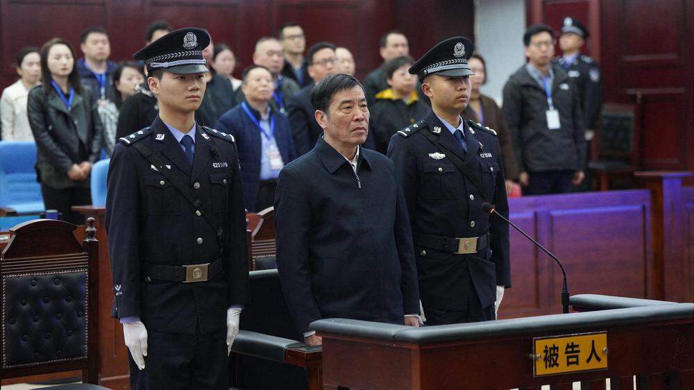 Chen Xuyuan auf der Anklagebank