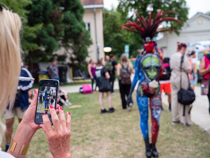 Rund um den Goethepark gibt's viel zu schauen, zu staunen und zu fotografieren  