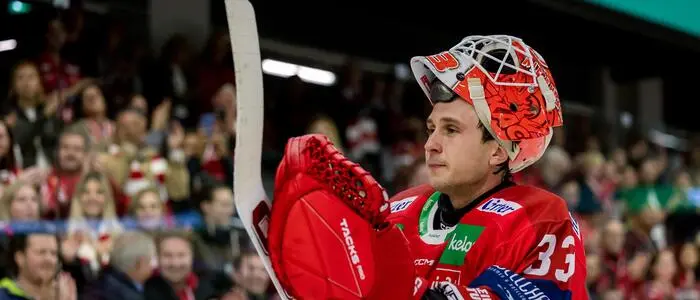 KAC-Goalie Florian Vorauer