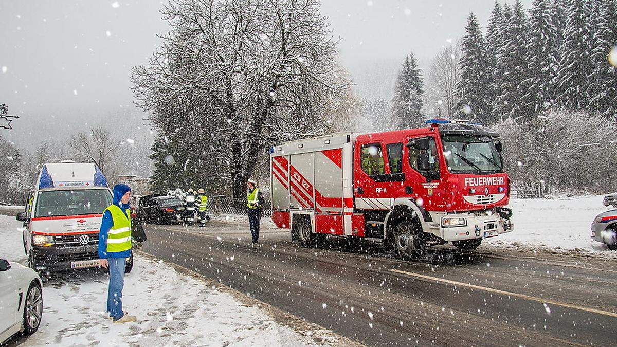 Unfall in Weißkirchen