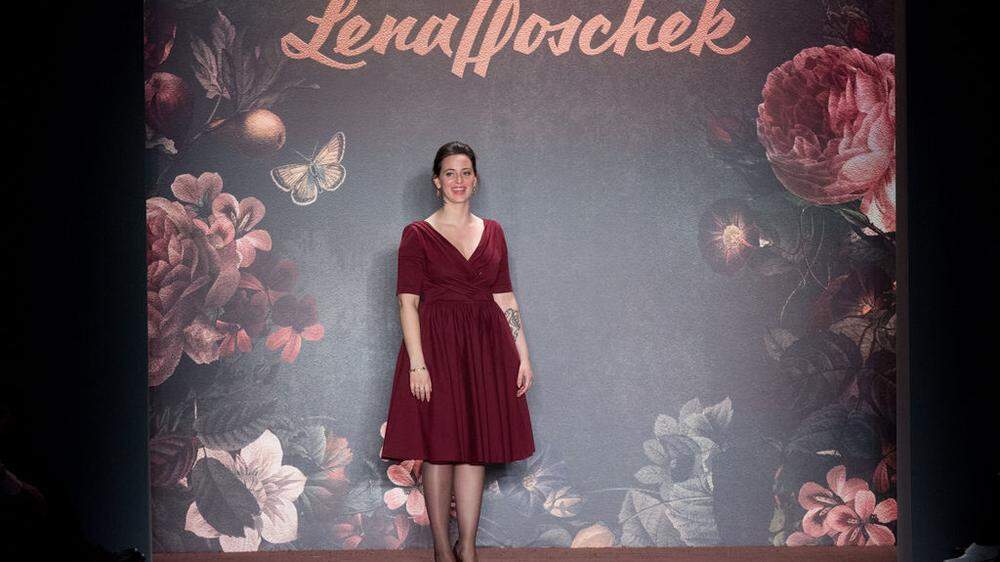 Lena Hoschek am Dienstag in Berlin