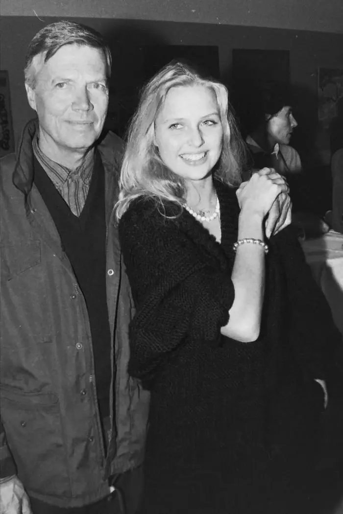 Archiv Karlheinz Boehm Schauspieler Katharina Boehm Tochter Schauspielerin Muenchen 1986 Archiv Motive Karlheinz Boehm-Benefiz Muenchen *** Archive Karlheinz Boehm actor Katharina Boehm daughter actress Munich 1986 Archive motives Karlheinz Boehm benefit Munich 