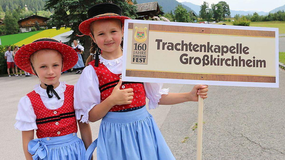 Groß und Klein feierten den 160. Geburtstag des Mölltaler Klangkörpers