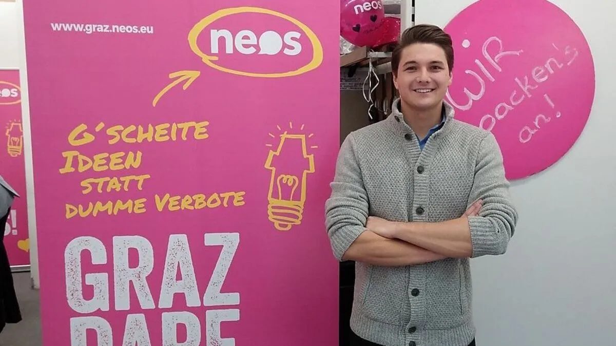 Niko Swatek setzt für die Neos auf die Bildung