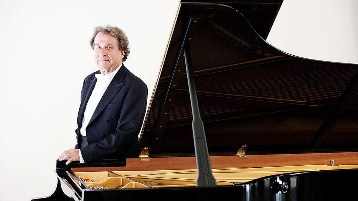 Rudolf Buchbinder, geboren im böhmischen Leitmeritz