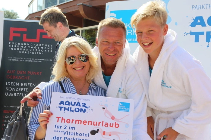 Der zweite Platz ging an das Team "Sunny side up!" mit Jürgen und Paul Graller. Jürgen Graller ist übrigens Cheftrainer des alpinen deutschen Damenskiteams.