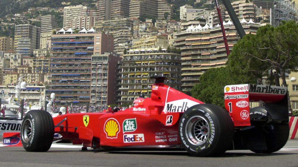 Schumachers Wagen aus 2001 