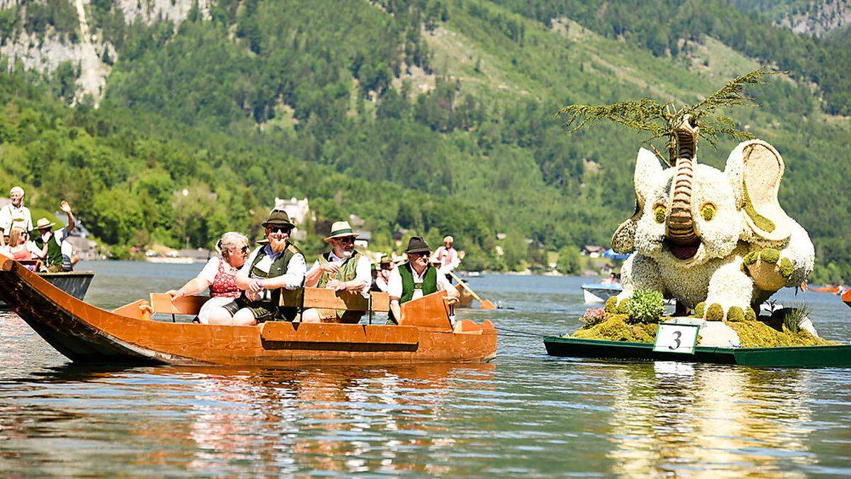 Prachtwetter beim Narzissenfest im Ausseerland