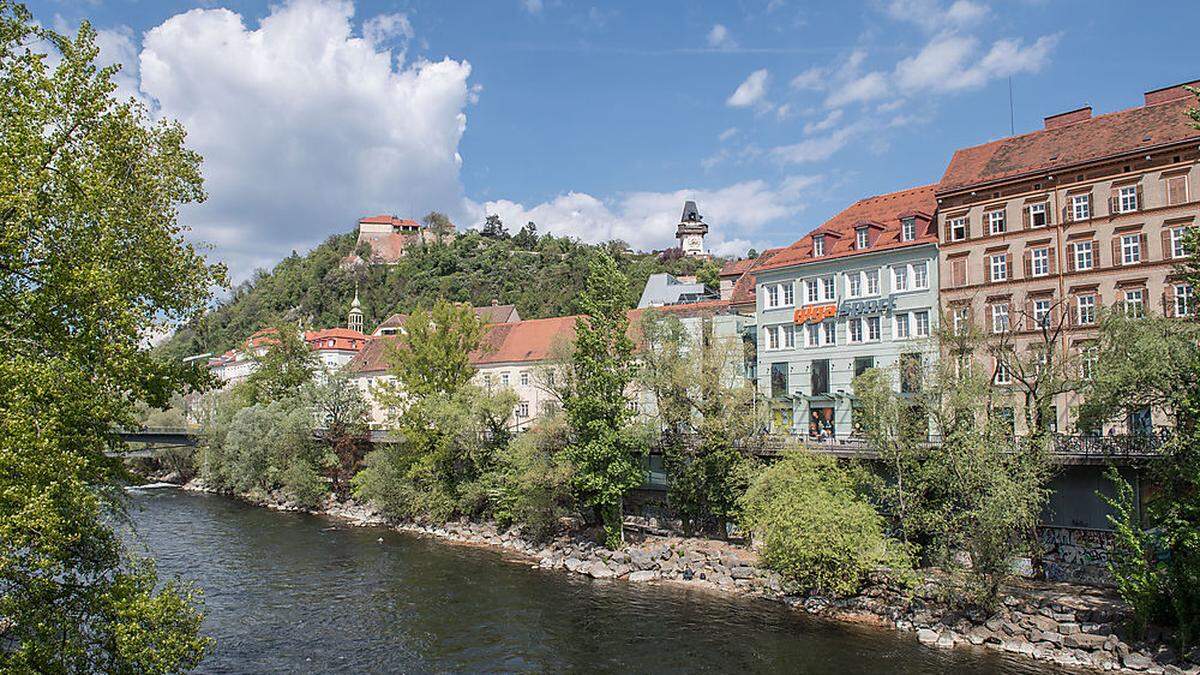 Am Vormittag zeigt sich in Graz noch die Sonne 