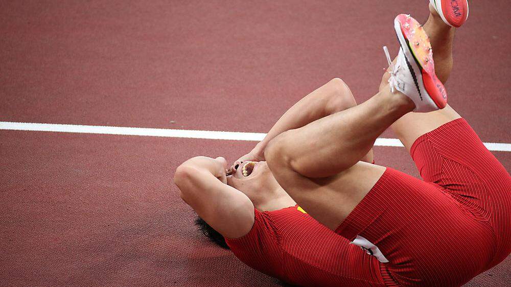 Über den Medaillenspiegel der USA kann der chinesische Sprinter Bingtian Su nur lachen