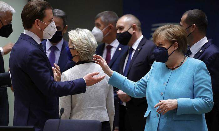 Sebastian Kurz, Angela Merkel: Für die deutsche Kanzlerin ist es einer der letzten Gipfel