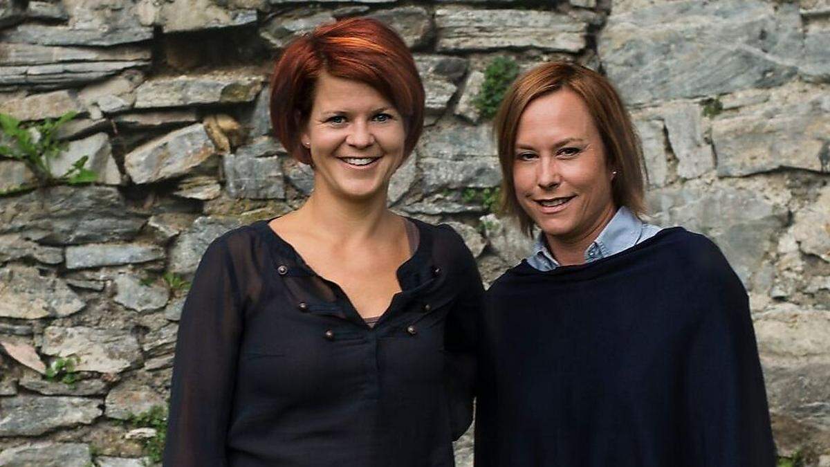 Kooperation und Freundschaft: Daniela Berndl (r.) und Julia Horn