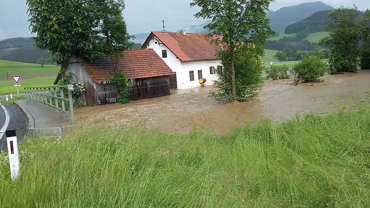 Passail wurde vom Unwetter wieder schwer getroffen