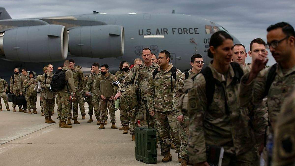 Die USA verlegen zusätzliche Truppen nach Osteuropa
