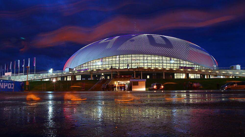 Der Bolschoi-Eispalast in Sotschi wurde für Olympia 2014 neu errichtet