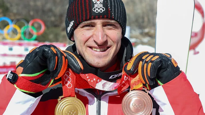 Matthias Mayer holte gleich zwei Medaillen für Österreich. Hier kommen Sie zur Geschichte des Erfolges.