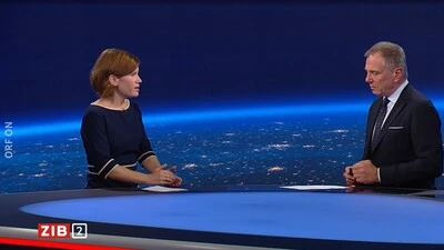 Digitalexpertin Ingrid Brodnig war zu Gast bei Armin Wolf in der ZiB2