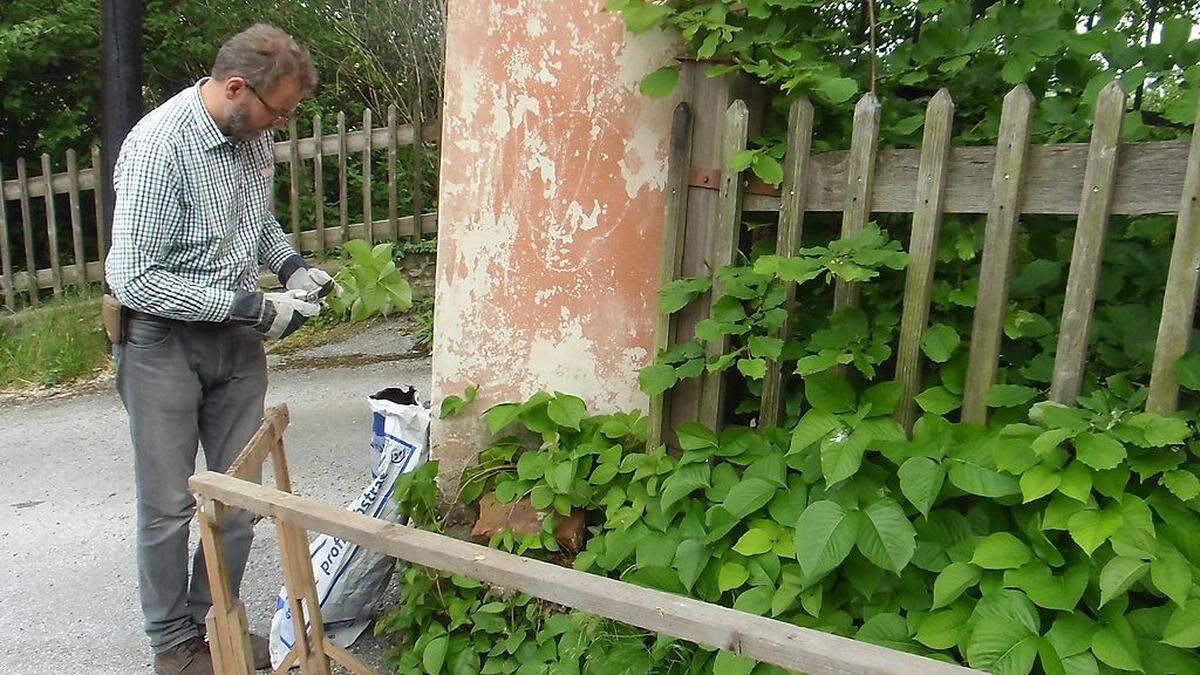 Christian Berg, Gartenleiter im Botanischen Garten