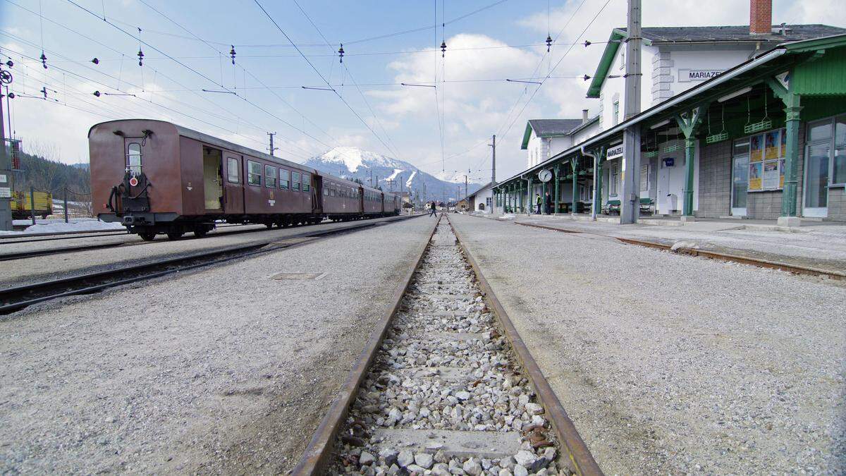 Der Mariazeller Bahnhof soll bis Ende des Jahres um 10 Millionen Euro umgebaut werden