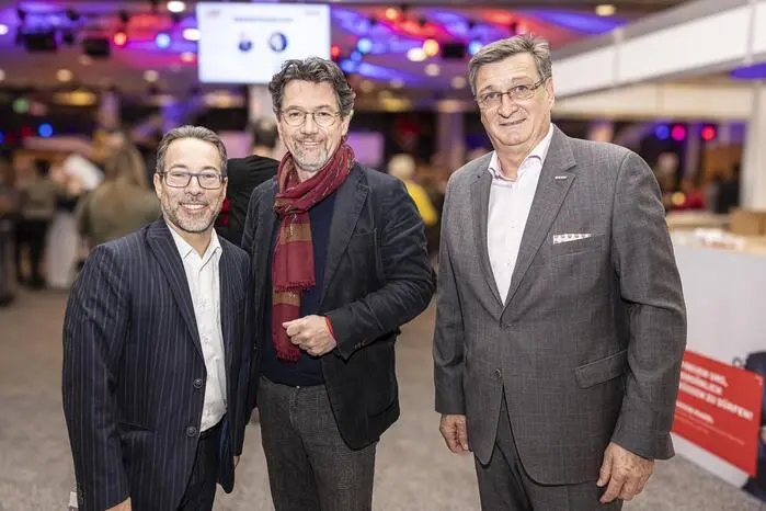 ÖVP-Clubobmann Markus Malle, Caritas-Direktor Ernst Sandriesser, Jürgen Mandl