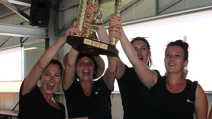 Sandra Monsberger, Doris Berghold, Gabi Gruber und Tamara Pizl.