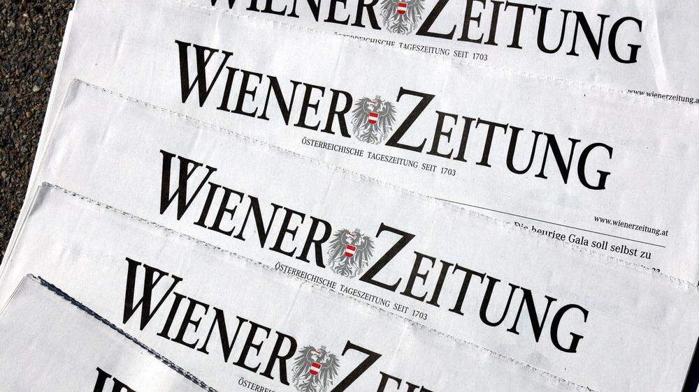 Weiterhin an der Kippe: die Wiener Zeitung