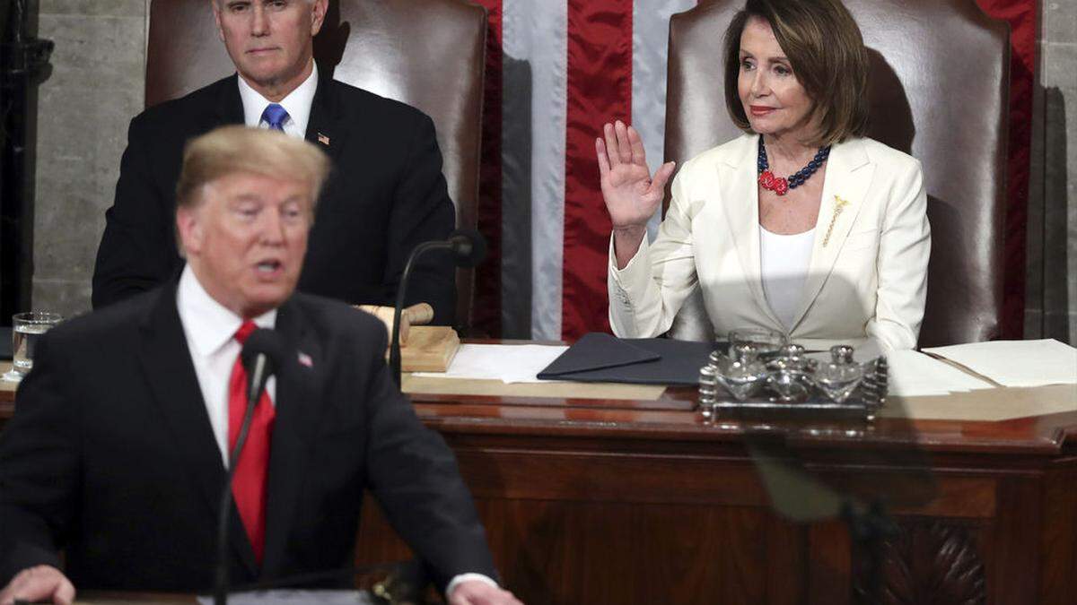 Donald Trump, Mike Pence, Nancy Pelosi