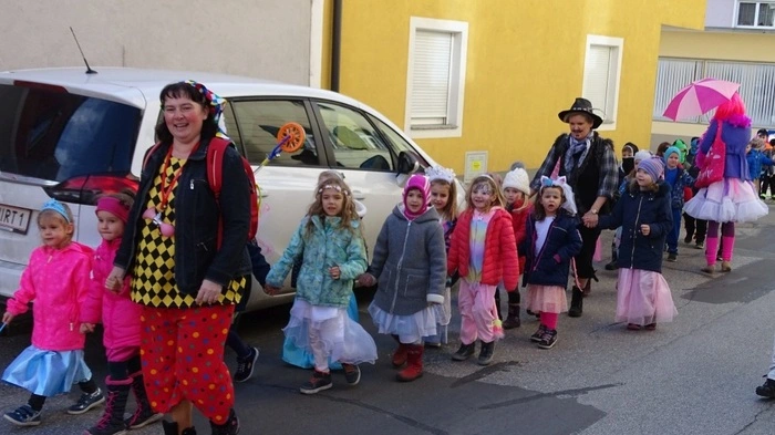 In der Marktgemeinde Grafendorf wurde der Faschingsdienstag ausgiebig gefeiert.
