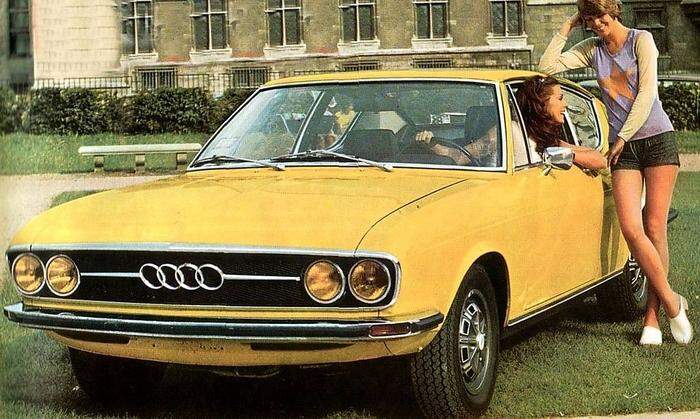 Das Audi 100 Coupé wurde von 1970 bis 1976 gebaut