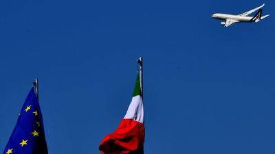 Die Alitalia fliegt in eine ungewisse Zukunft