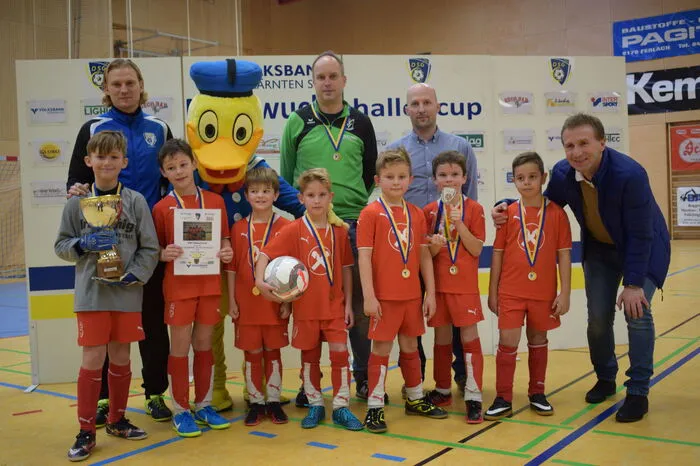 U8, Sieger, Volksbank-Nachwuchshallencup DSG Ferlach