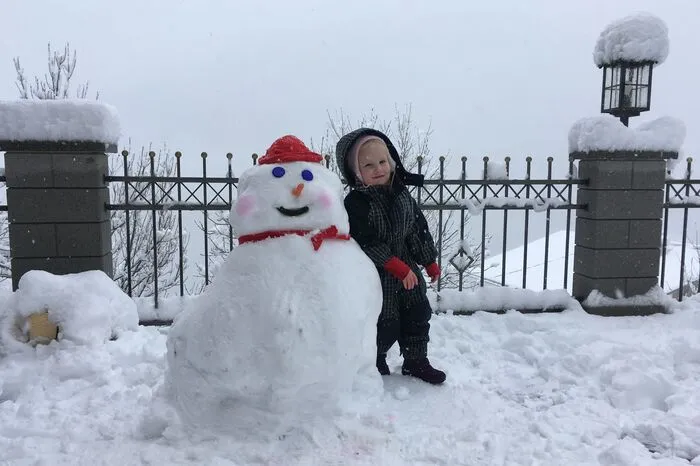Elvira Lanner schickt uns winterliche Grüße aus Liesing im Lesachtal!